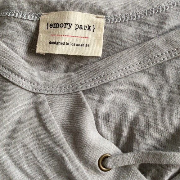 Emory Park | Gray Tee - Picture 6 of 6